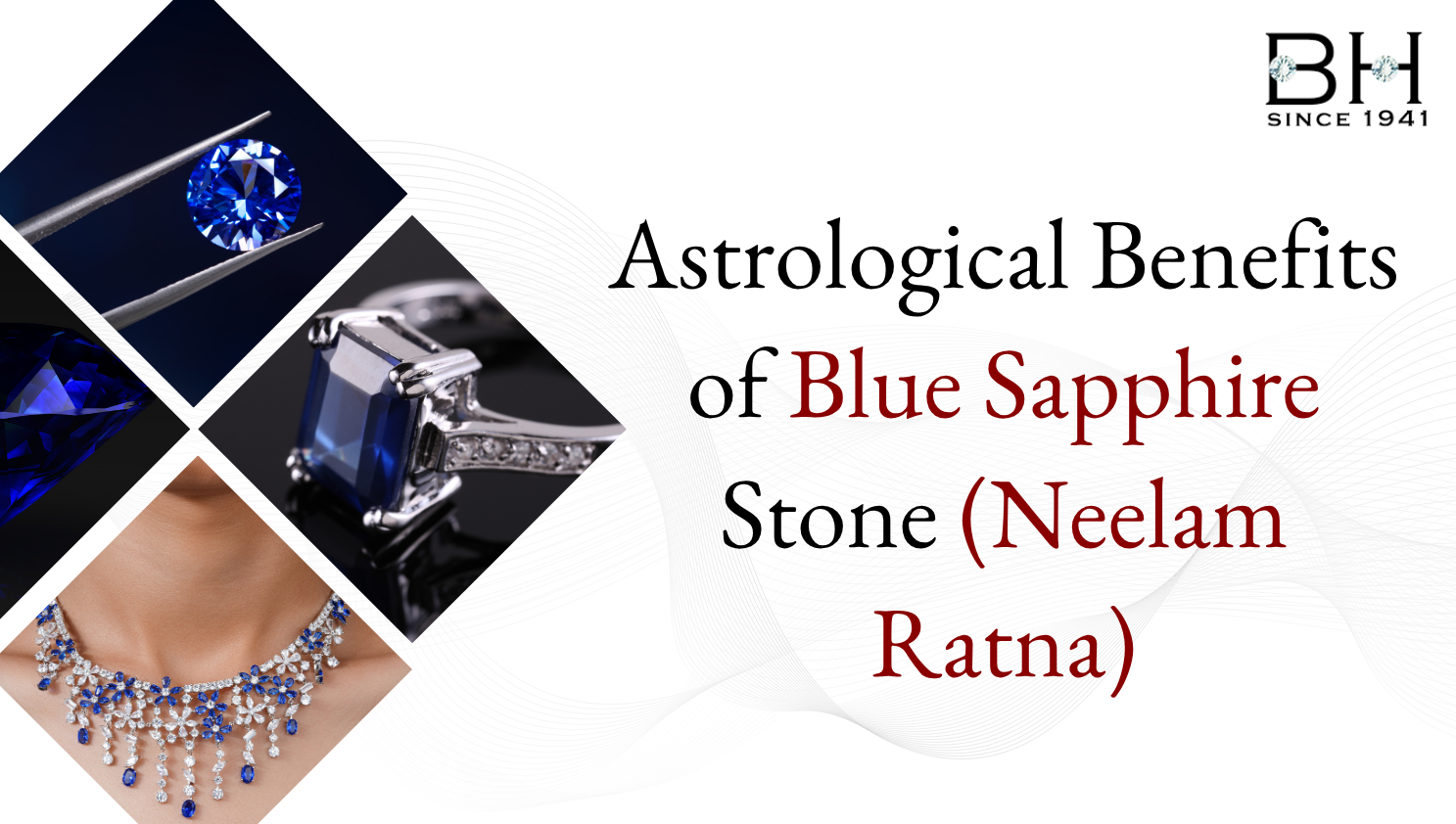Astrological Benefits of Blue Sapphire Stone